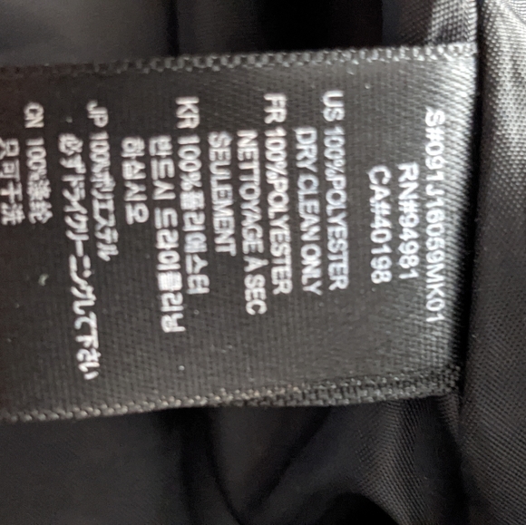 XXI Formal (Forever 21) mini dress w/ spag straps. Size: 8. Goth/Punk/Black - Picture 14 of 16